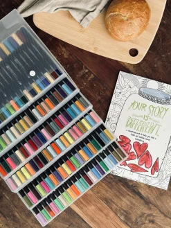 120 Dobbeltendede Vandbaserede Brushpens