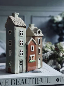 3 x Lyshus - Keramik