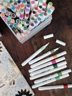 Akryl Markers - 100 stk. God til stenmaling