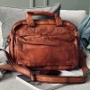Arbejdstaske - Cognac Cow leather
