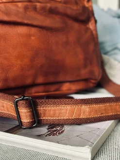 Arbejdstaske - Cognac Cow leather