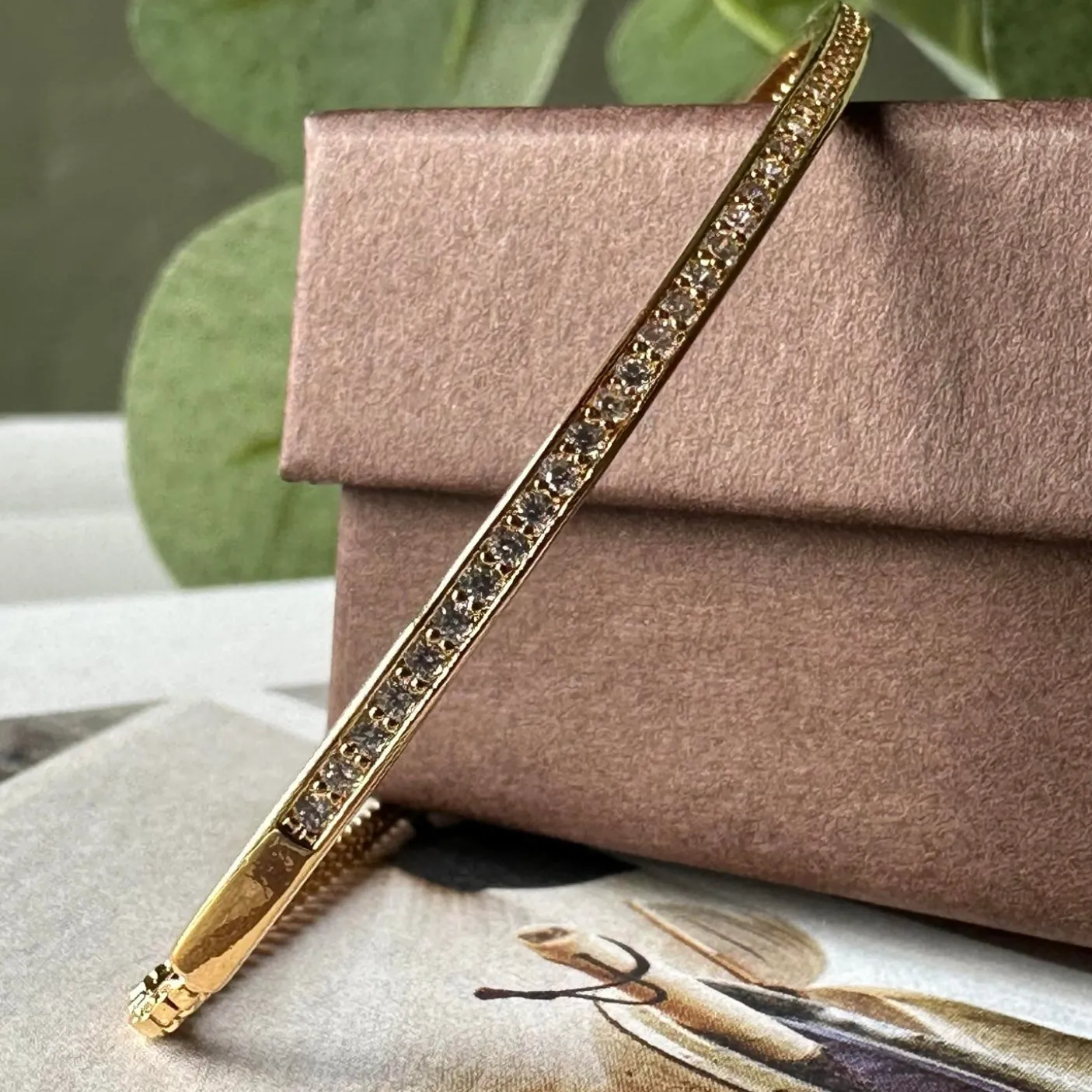 Armbånd Alba forgyldt