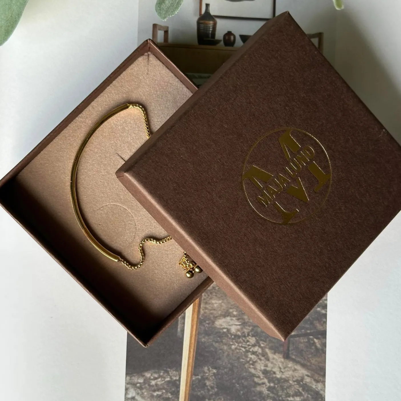 Armbånd Alba forgyldt