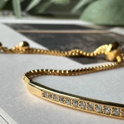 Armbånd Alba forgyldt