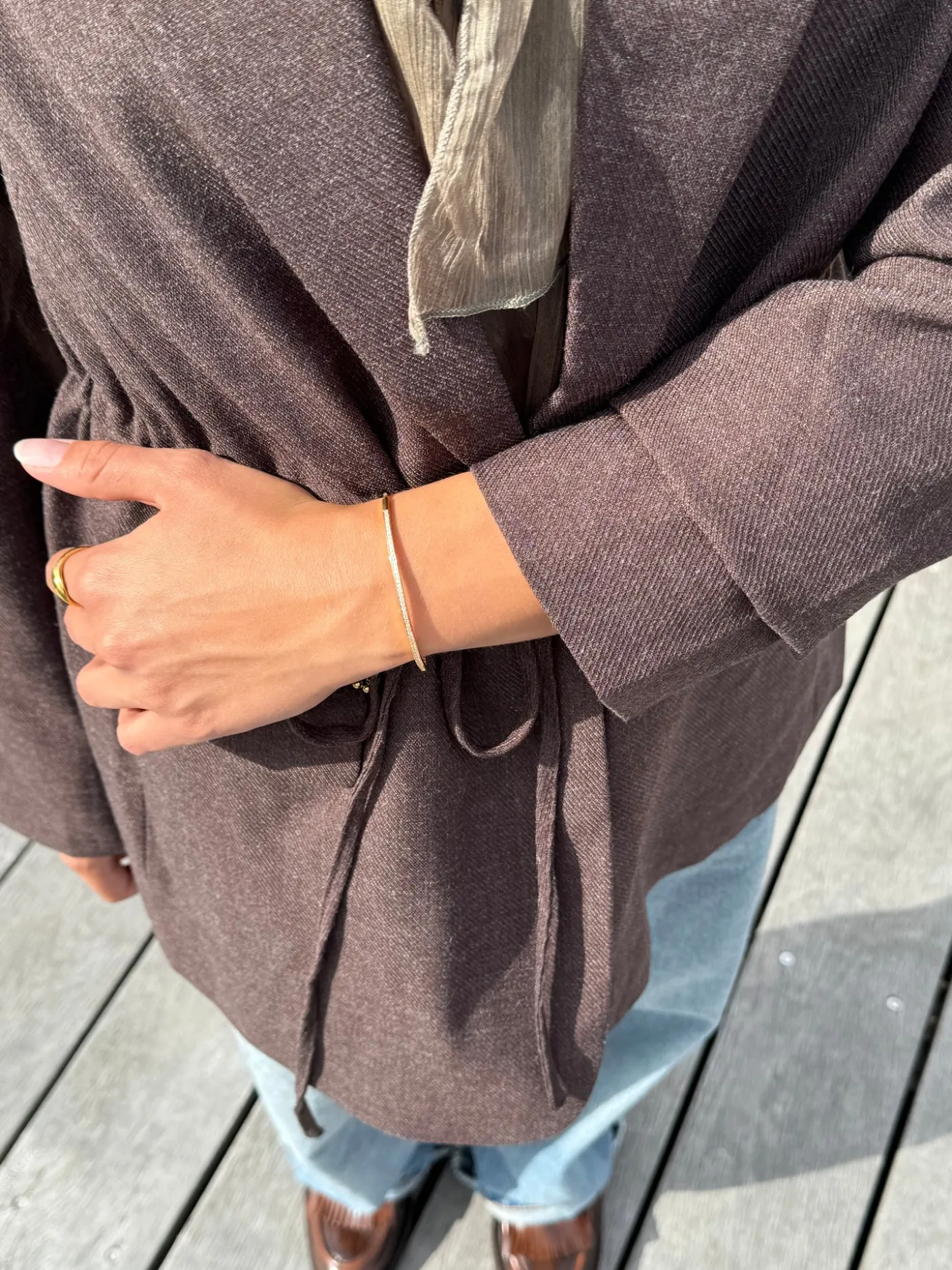 Armbånd Alba forgyldt