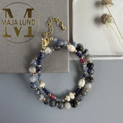 Armbånd Annika med ferskvandsperler