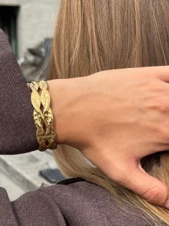 Armbånd Bangle - Malibu forgyldt