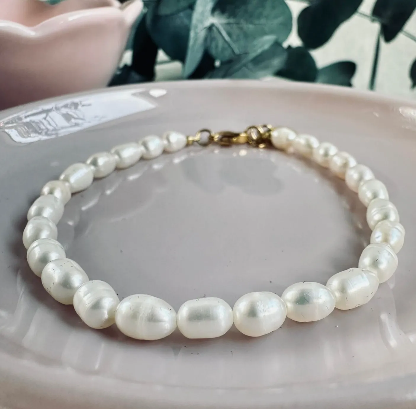 Armbånd Beate forgyldt - Vandfast