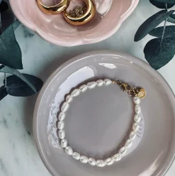 Armbånd Beate forgyldt - Vandfast