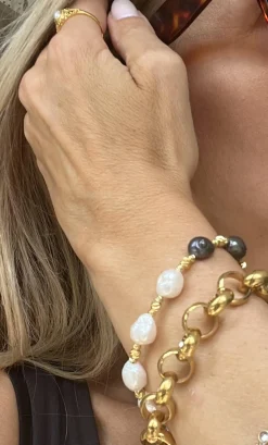 Armbånd Caroline forgyldt