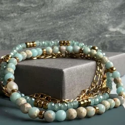 Armbånd Erika - Sæt med 4 armbånd