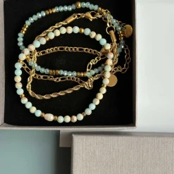 Armbånd Erika - Sæt med 4 armbånd