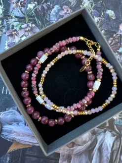 Armbånd GISELE Grape – Sæt med 3 stk