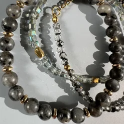 Armbånd GISELE grey – Sæt med 3 stk