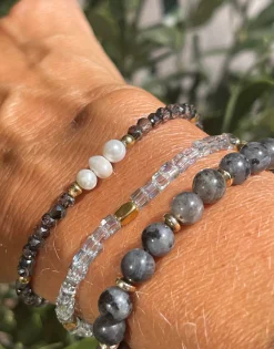 Armbånd GISELE grey – Sæt med 3 stk