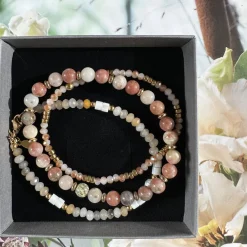 Armbånd GISELE Natur- Sæt med 3 stk