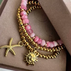 Armbånd Juliane - Bubblegum