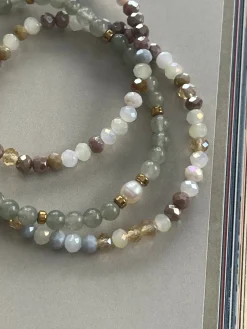 Armbånd Leah Jade Grøn – Sæt med 3 stk