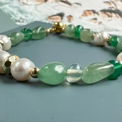 Armbånd Lianne m. Ferskvandsperler