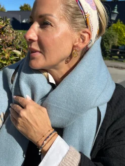 Armbånd Lilja sæt med 3 stk - Ægte ferskvandsperler