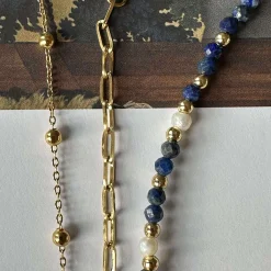 Armbånd Lilja sæt med 3 stk - Ægte ferskvandsperler