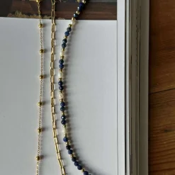 Armbånd Lilja sæt med 3 stk - Ægte ferskvandsperler