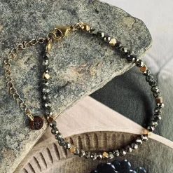 Armbånd Liv Pyrit