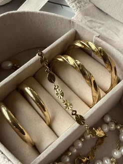 Armbånd Liva - forgyldt