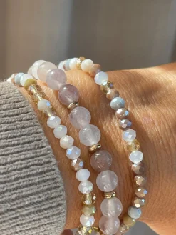 Armbånd Luna Blush Mix – Sæt med 3 stk