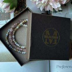 Armbånd Luna Vintage Rose – Sæt med 3 stk