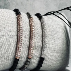 Armbånd Maja PYRIT m. forgyldt sterling silver