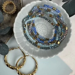 Armbånd Merle – Blue mix 1.Stk