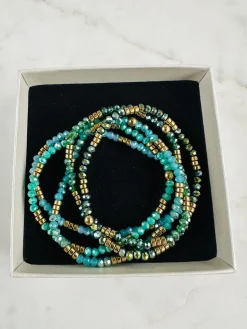 Armbånd Merle – green mix 1.Stk