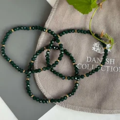 Armbånd Merle Forest Green - Sæt med 3 stk