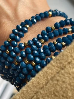 Armbånd Merle Havblå - Sæt med 3 stk