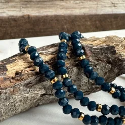 Armbånd Merle Havblå - Sæt med 3 stk