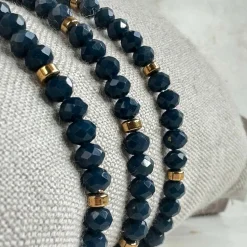 Armbånd Merle Havblå - Sæt med 3 stk