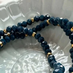 Armbånd Merle Havblå - Sæt med 3 stk