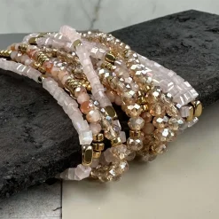 Armbånd Merle Natur - Sæt med 3 stk