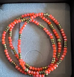 Armbånd Merle Orange - Sæt med 3 stk