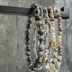 Armbånd MICHELLE Stone – Sæt med 5 armbånd