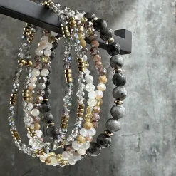 Armbånd MICHELLE Stone – Sæt med 5 armbånd