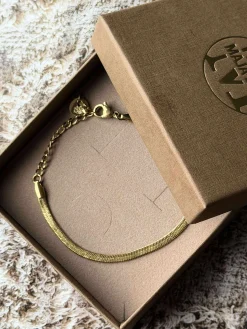 Armbånd Mira - guldbelagt