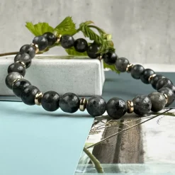 Armbånd Mollie – Black stone
