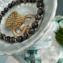 Armbånd Mollie – Black stone