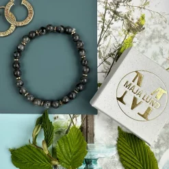 Armbånd Mollie – Black stone