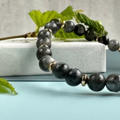 Armbånd Mollie – Black stone