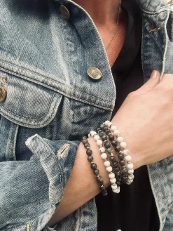 Armbånd Mollie – Black stone