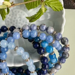 Armbånd Mollie – Blue mix