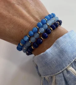 Armbånd Mollie – Blue mix